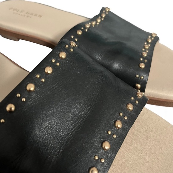 Cole Haan Anica Stud Slip-On Flat Sandals - Picture 5 of 8